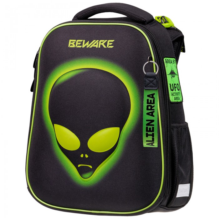 

Berlingo Ранец Expert Alien 37х28х16 см, Ранец Expert Alien 37х28х16 см