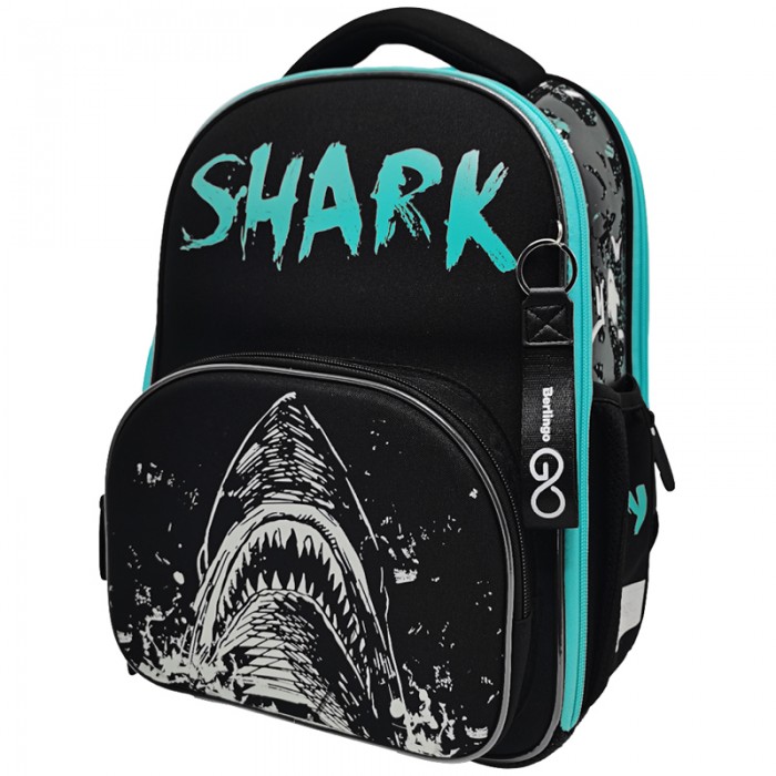 

Berlingo Ранец Profi Shark 36х28х14 см, Ранец Profi Shark 36х28х14 см
