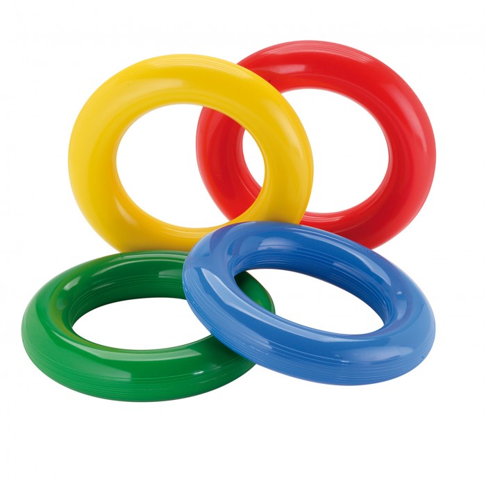 Развивающие игрушки, Развивающая игрушка Gymnic Кольцо гладкое Gym Ring 4 шт.  - купить со скидкой