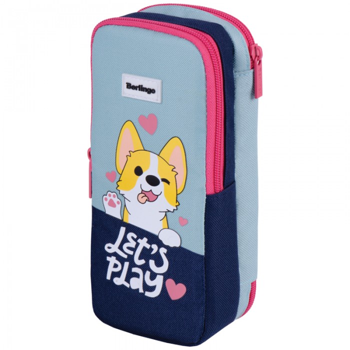 

Berlingo Пенал Love Dogs 2 отделения, Пенал Love Dogs 2 отделения