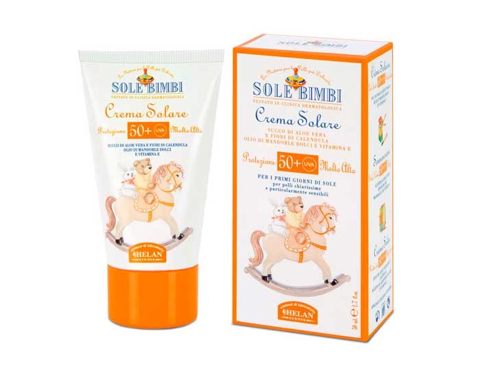 фото Helan Солнцезащитный крем Sole Bimbi SPF 50 41CA 50 мл