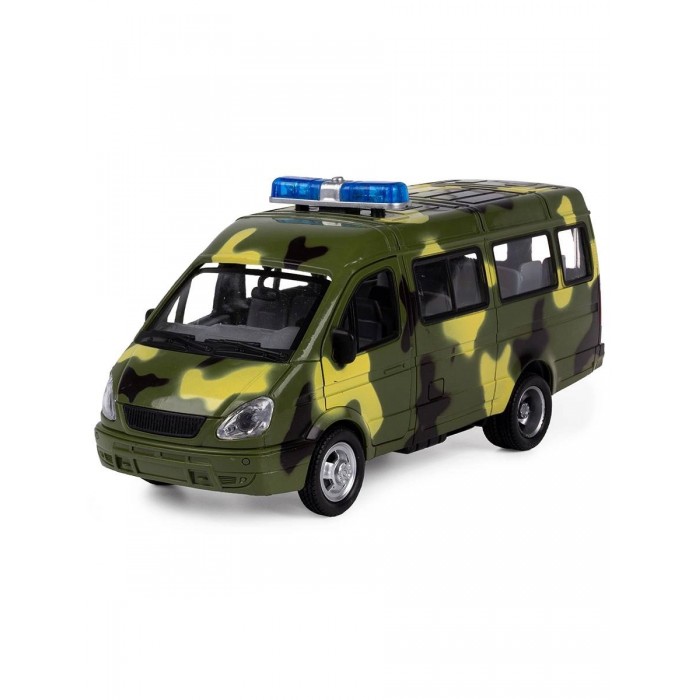 

Play Smart Serinity Toys Инерционная машинка с открывающимися дверями Микроавтобус Военный, Serinity Toys Инерционная машинка с открывающимися дверями Микроавтобус Военный