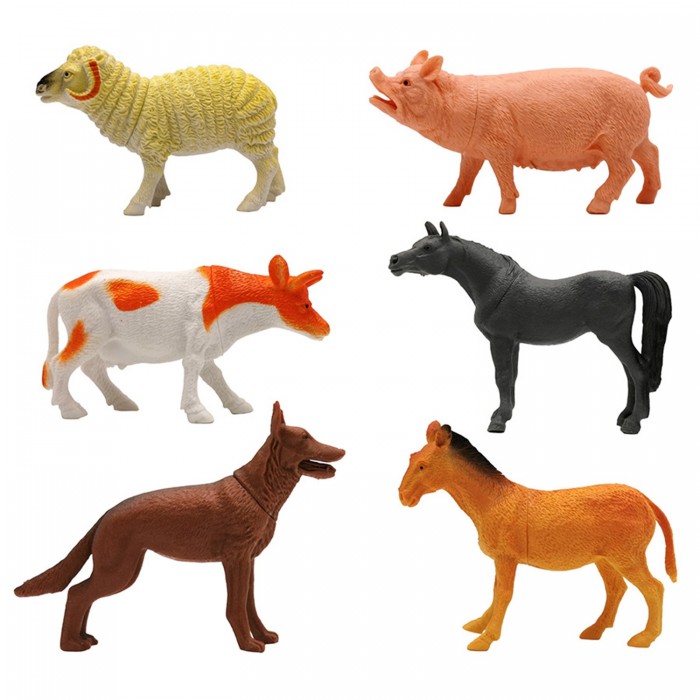 ZOOграфия Игровой набор Домашние животные с картой обитания 6 шт. 200661823