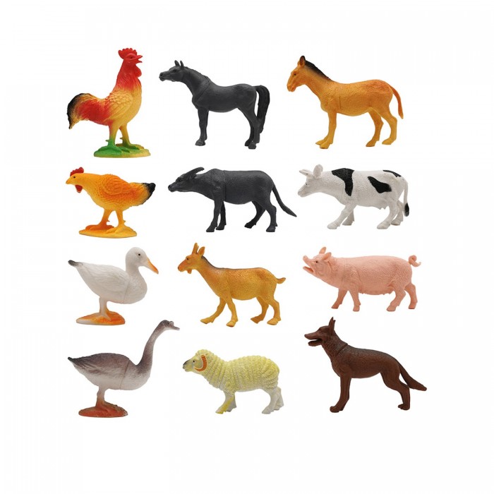 ZOOграфия Игровой набор Домашние животные с картой обитания 12 шт. шт 200661827