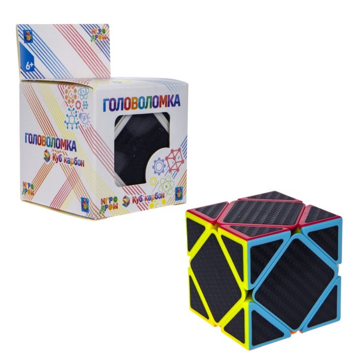 фото 1 toy головоломка куб карбон квадраты