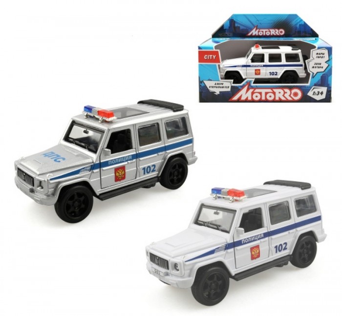 Машины Motorro City Машинка Полиция 1:34