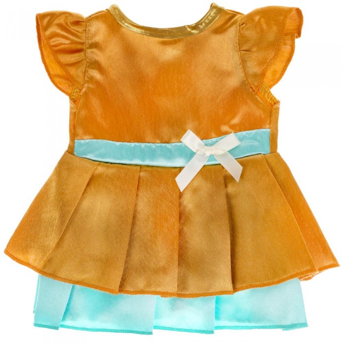 фото Карапуз одежда для кукол атласное платье 40-42 см