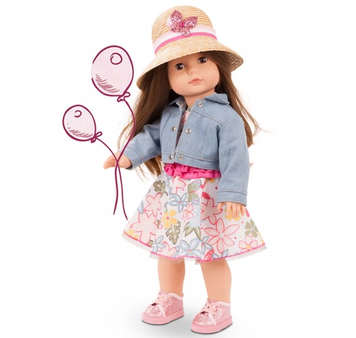 Фото - Куклы и одежда для кукол Gotz Кукла Елизавета шатенка в шляпе в парке 46 см бем елизавета елизавета бём всего понемножку набор почтовых открыток