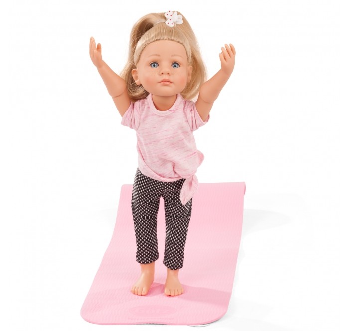 Куклы и одежда для кукол Gotz Кукла Лотта идет на йогу блондинка 36 см