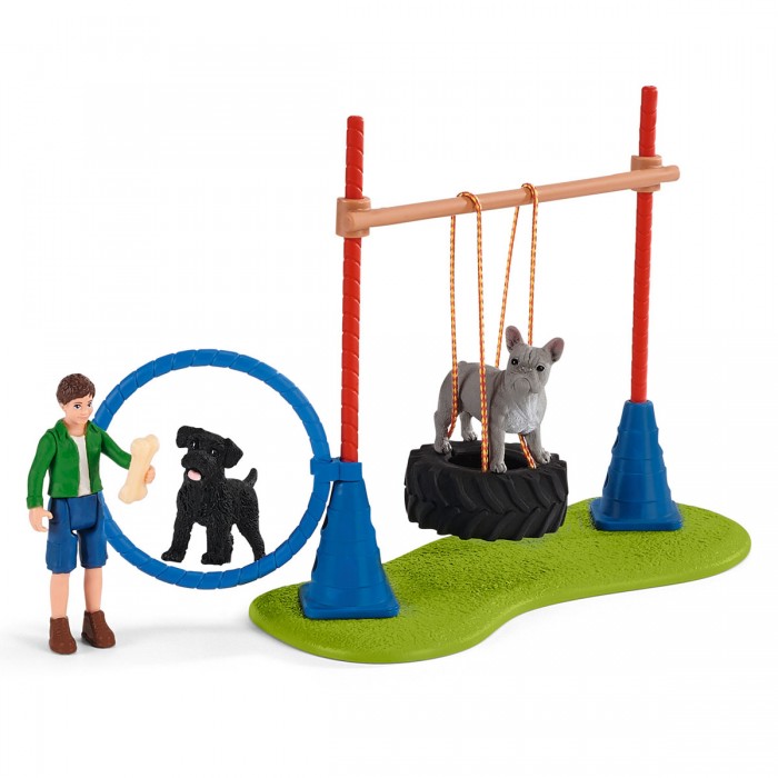 

Schleich Игровой набор Трениновка щенков, Игровой набор Трениновка щенков