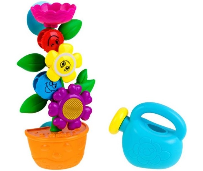 Ural Toys Игрушка для ванны Горшок с цветком 9909 - фото 1