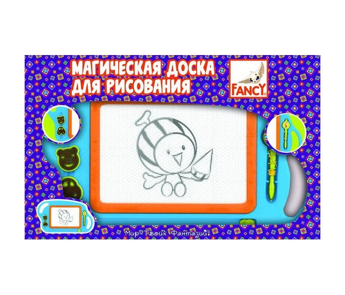 Доски и мольберты Fancy Creative Доска для рисования 42х27 см наборы для рисования veld co доска для рисования