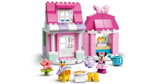 

Конструктор Lego Duplo Дом и кафе Минни, Duplo Дом и кафе Минни