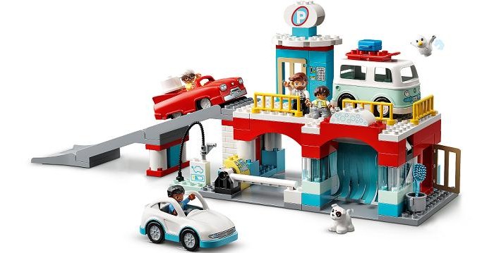 

Конструктор Lego Duplo Гараж и автомойка, Duplo Гараж и автомойка