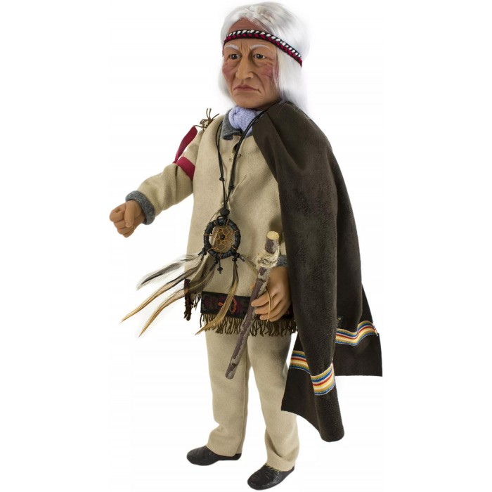 Куклы и одежда для кукол Lamagik S.L. Кукла Индеец Sitting Bull 41 см кукла lamagik elfos brigit 40 см 40034 m