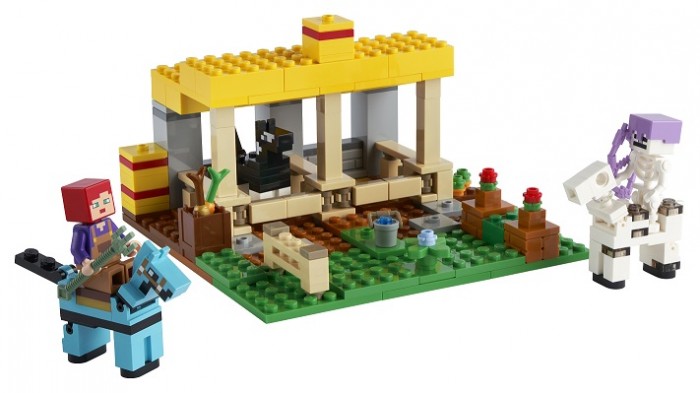 

Конструктор Lego Minecraft Конюшня, Minecraft Конюшня