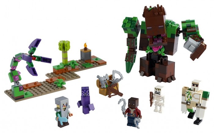 

Конструктор Lego Minecraft Мерзость из джунглей, Minecraft Мерзость из джунглей