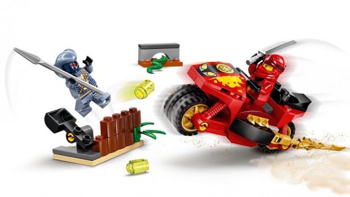 Фото - Lego Lego Ninjago Мотоцикл Кая lego ninjago дракон из джунглей 71746