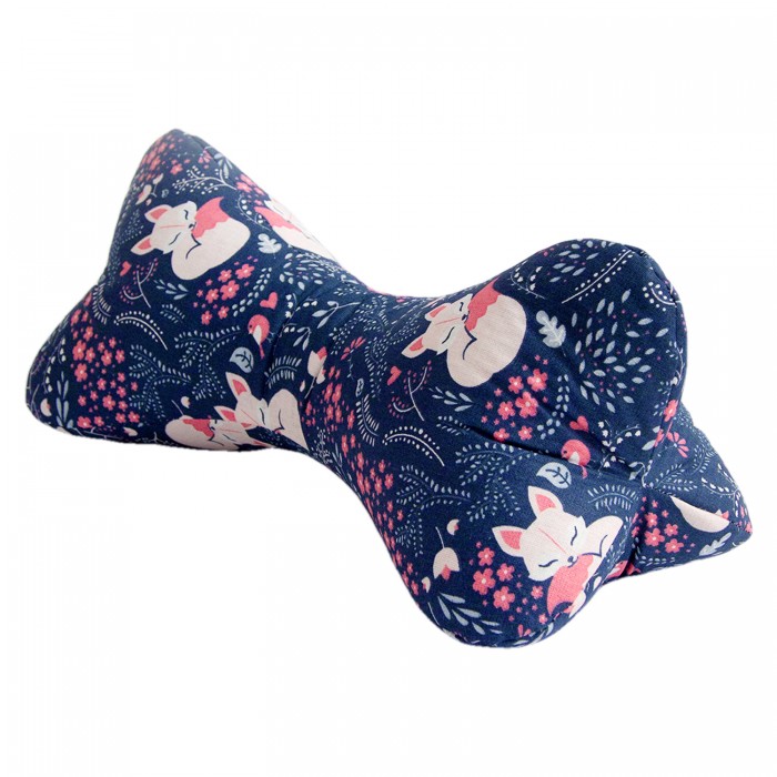 Amaro Home Подушка косточка Лисички Eco Line 36х17