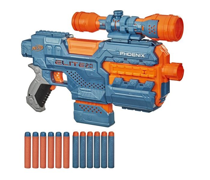 Игрушечное оружие Nerf Игрушка бластер E2.0. Феникс бластер водный длина 36см в пакете 629