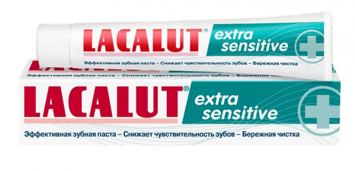 Гигиена полости рта Lacalut Зубная паста Extra Sensitive 50 мл lacalut зубная паста экстра сенситив 50 мл зубные пасты