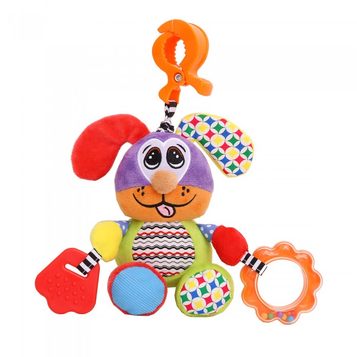 Подвесная игрушка Biba Toys на прищепке Щенок Бейли 30x13 см