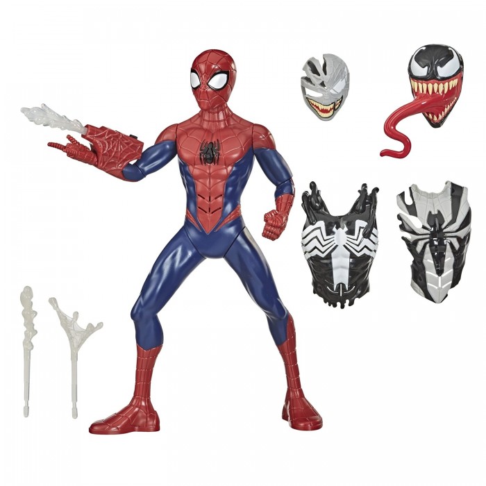 фото Spider-man фигурка титан, человек паук, веном 30 см