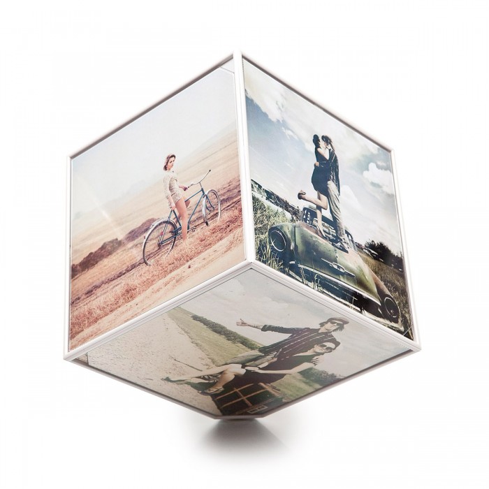 

Balvi Держатель для фотографий вращающийся Kube 15x15 см, Держатель для фотографий вращающийся Kube 15x15 см