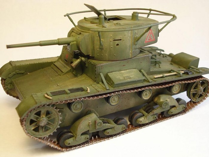 фото Звезда сборная модель танк т-26