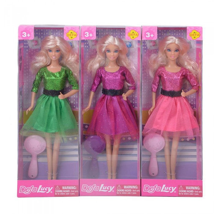 Куклы и одежда для кукол Defa Кукла Lucy Яркая модница 29 см