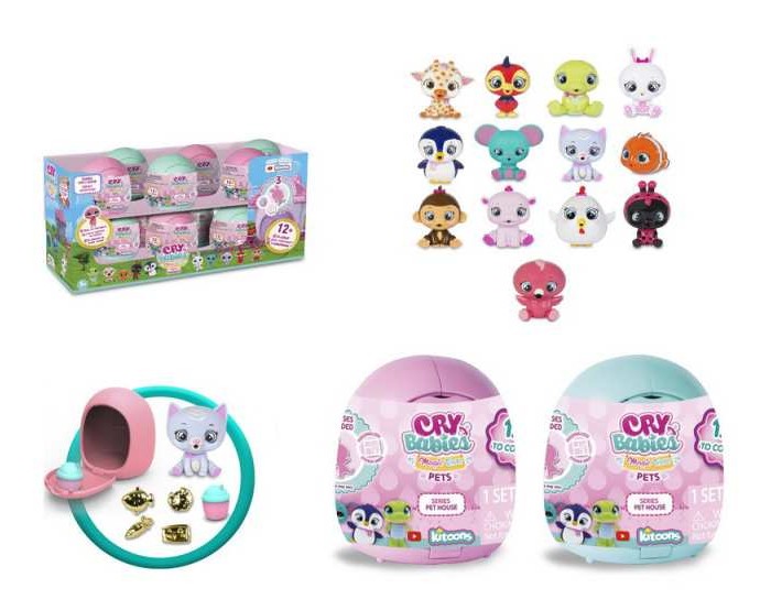 IMC toys Кукла Cry Babies Magic Tears серии Pets