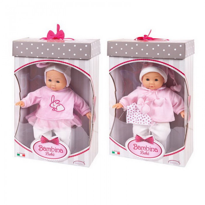 Куклы и одежда для кукол Dimian Пупс-кукла Bambina Bebe 36 см