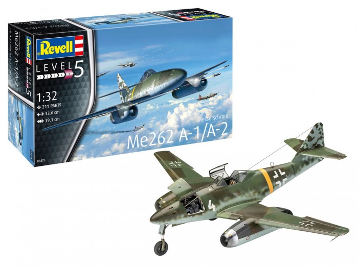 Revell Сборная модель Messerschmitt Me-262A-1 1:32
