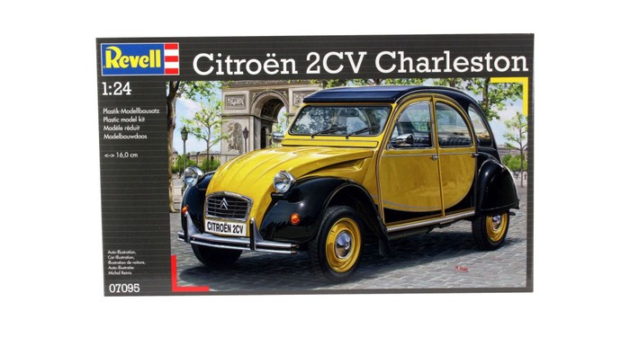 

Revell Сборная модель Автомобиль Citroen 2CV 07095R 1:24, Сборная модель Автомобиль Citroen 2CV 07095R 1:24