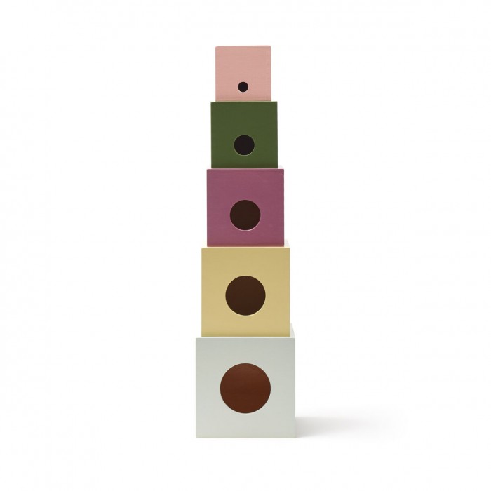 Деревянная игрушка Kid's Concept Кубики Aiden 5 элементов