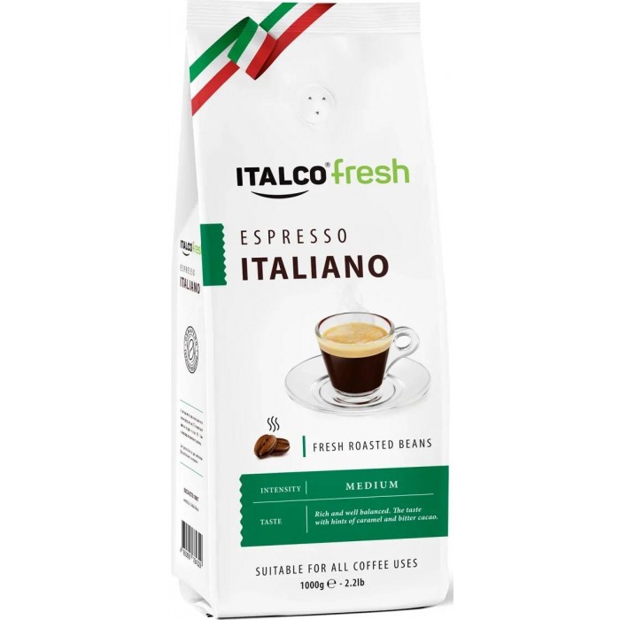 Купить Italco Кофе в зернах Fresh Espresso Italiano 1 кг