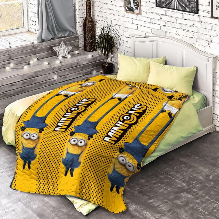 

Непоседа Покрывало Миньоны Black and yellow 200х145, Покрывало Миньоны Black and yellow 200х145