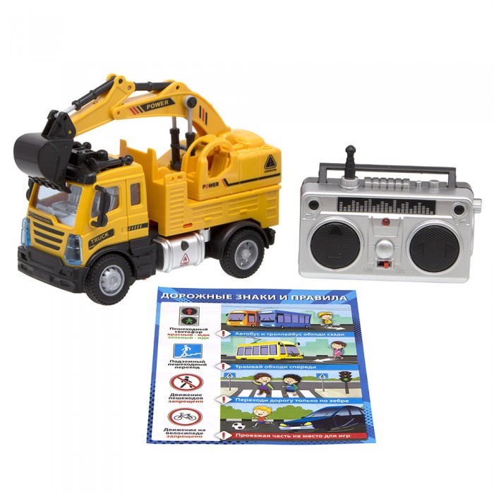 Радиоуправляемые игрушки Motorro Радиоуправляемая машина Tech Кран 1:32