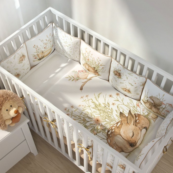 

Комплект в кроватку Fluffymoon Forest Baby (6 предметов), Forest Baby (6 предметов)