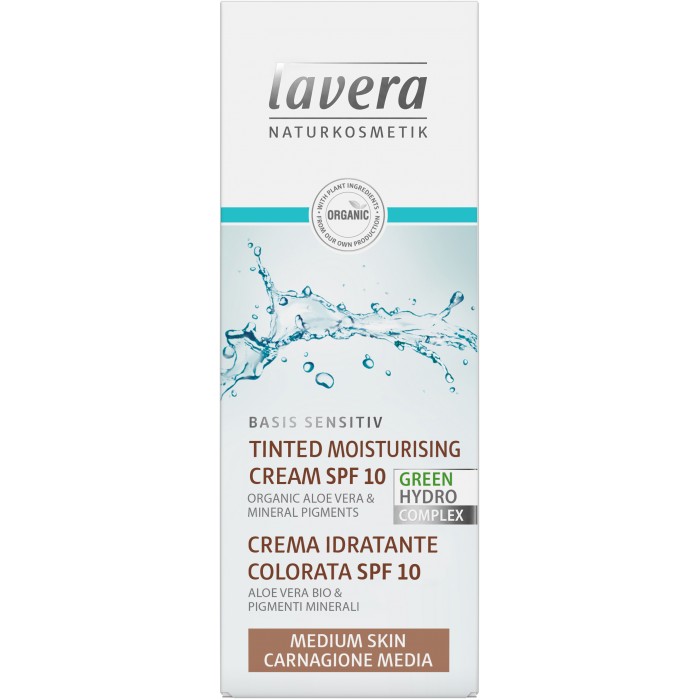 Lavera Увлажняющий крем с тонирующим эффектом Basis Sensitiv 110215