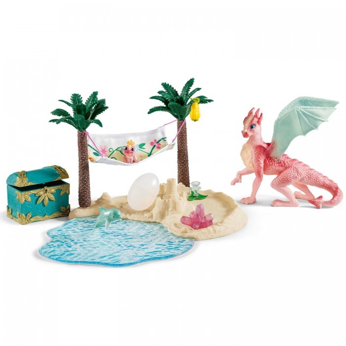 

Schleich Остров драконов с кладом, Остров драконов с кладом