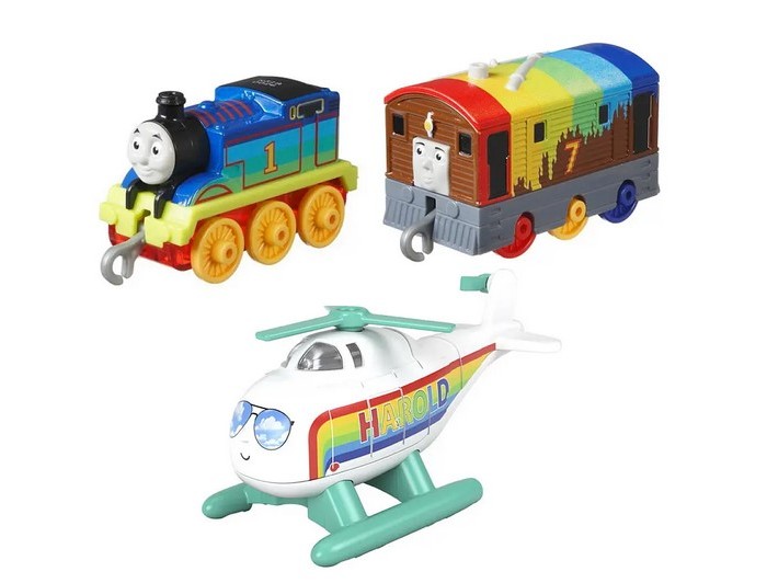 

Thomas & Friends Набор игровой Радужные паровозики, Набор игровой Радужные паровозики