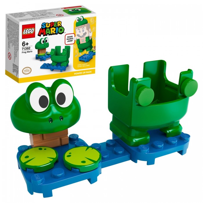 

Конструктор Lego Super Mario Набор усилений Марио-лягушка, Super Mario Набор усилений Марио-лягушка
