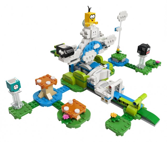 Конструктор Lego Super Mario Дополнительный набор Небесный мир лакиту
