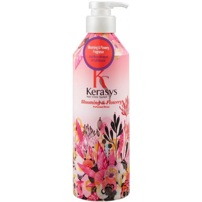 фото Kerasys кондиционер для волос флер blooming & flowery perfumed 600 мл