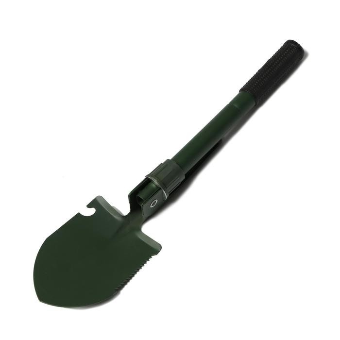 

Greengo Лопата туристическая складная с прорезиненной рукоятью 41 см, Лопата туристическая складная с прорезиненной рукоятью 41 см