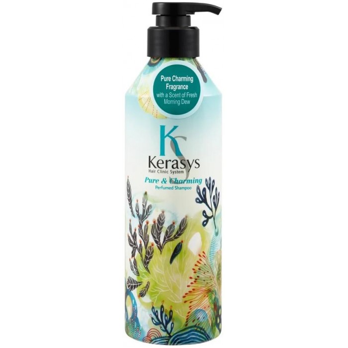 фото Kerasys шампунь для волос pure & charming perfumed 600 г