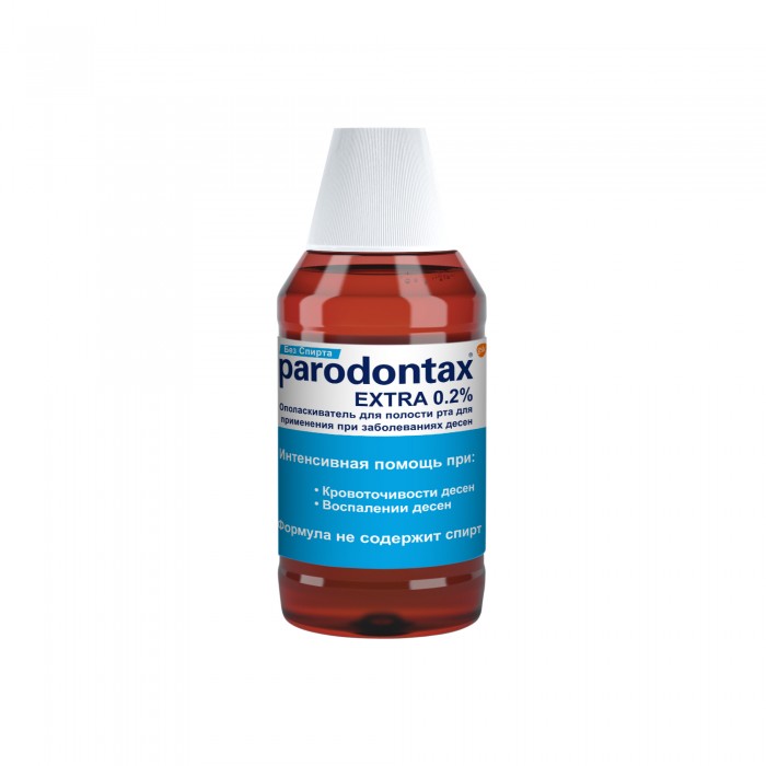  Parodontax Ополаскиватель для полости рта Экстра 0.2% без спирта 300 мл