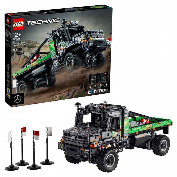 

Конструктор Lego Полноприводный грузовик-внедорожник Mercedes-Benz Zetros, Полноприводный грузовик-внедорожник Mercedes-Benz Zetros