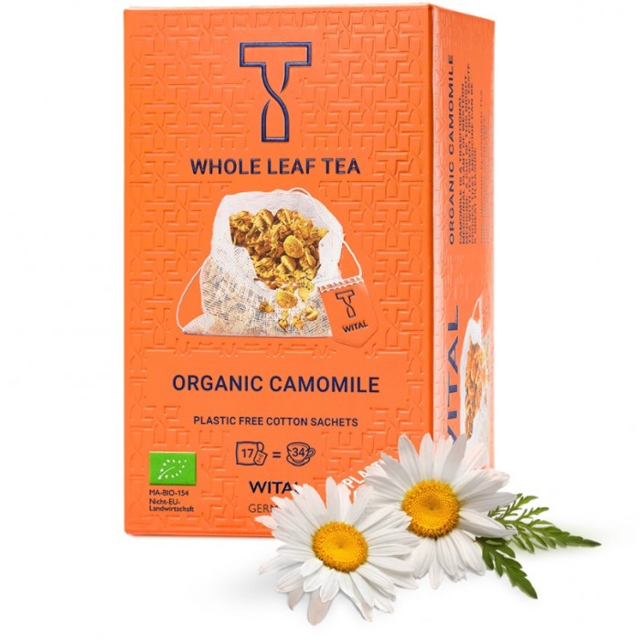 Wital Чай органический травяной Ромашка 17 пакетиков